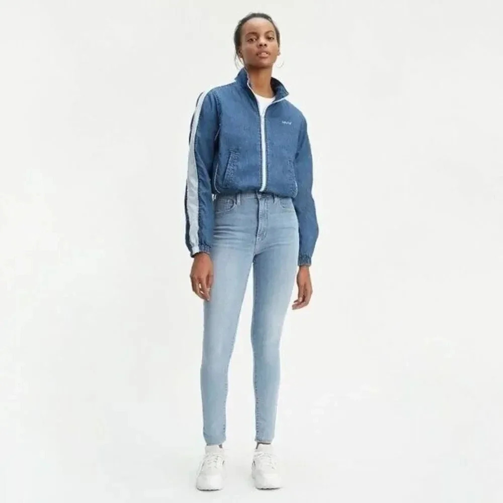Levi's Mile High Super Skinny Light Wash Jeans 29